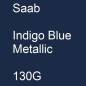 Preview: Saab, Indigo Blue Metallic, 130G.